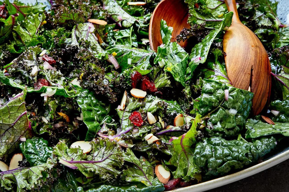 Kale Salad with citrus dressing